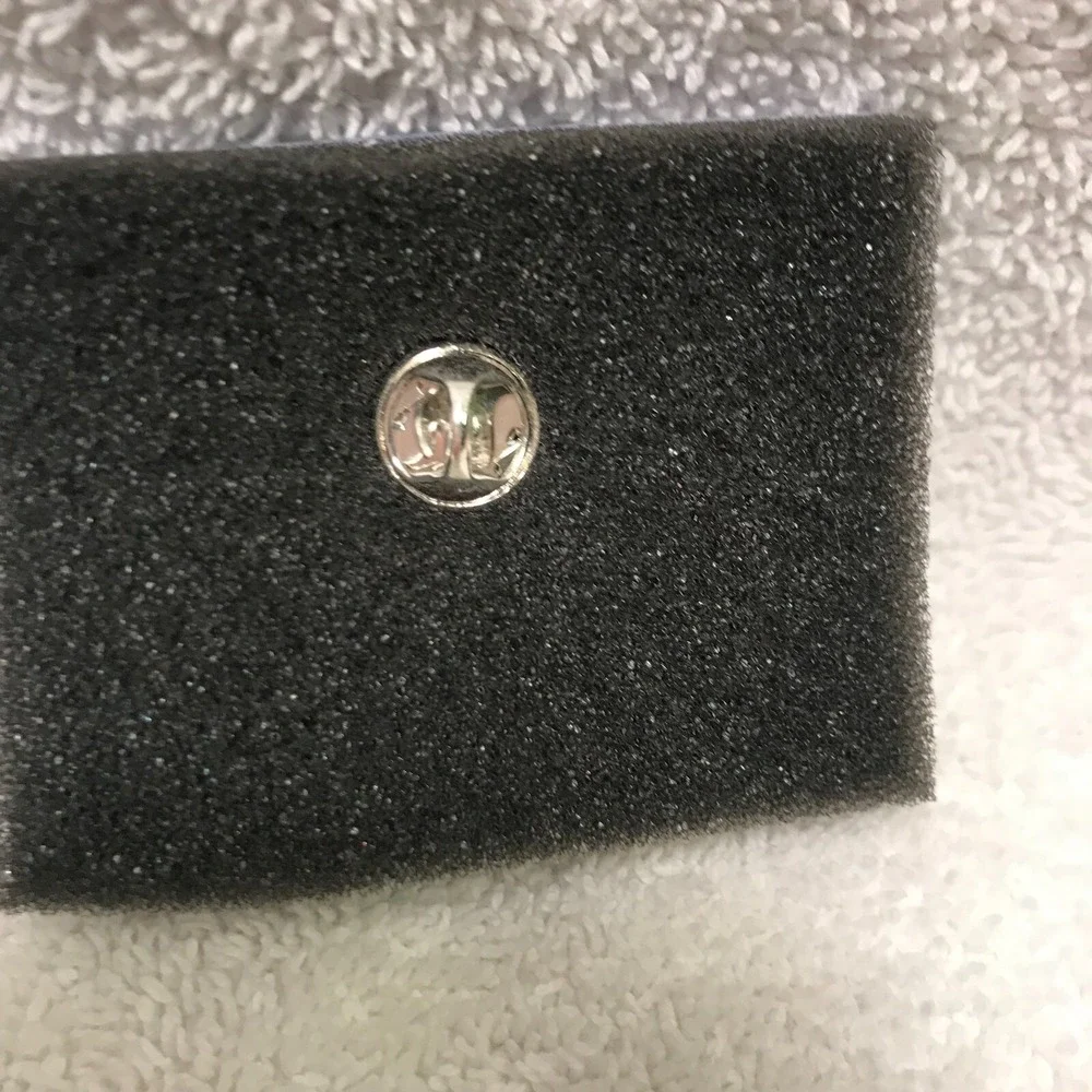 Avon Vintage 2004 Heart‎ Tac Pin - Light Rose